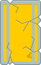Wide rectangle explosive